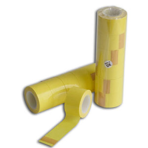 Yellow splicing tape for 35mm film